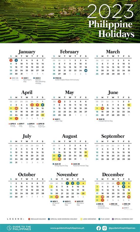 2023 Philippine Holidays: Plan Your Year Ahead .